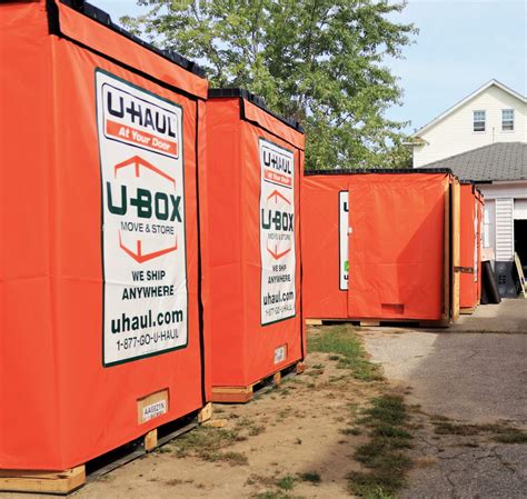 u haul storage containers